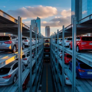multi level car parking system