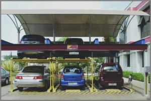 customized multi level car parking system