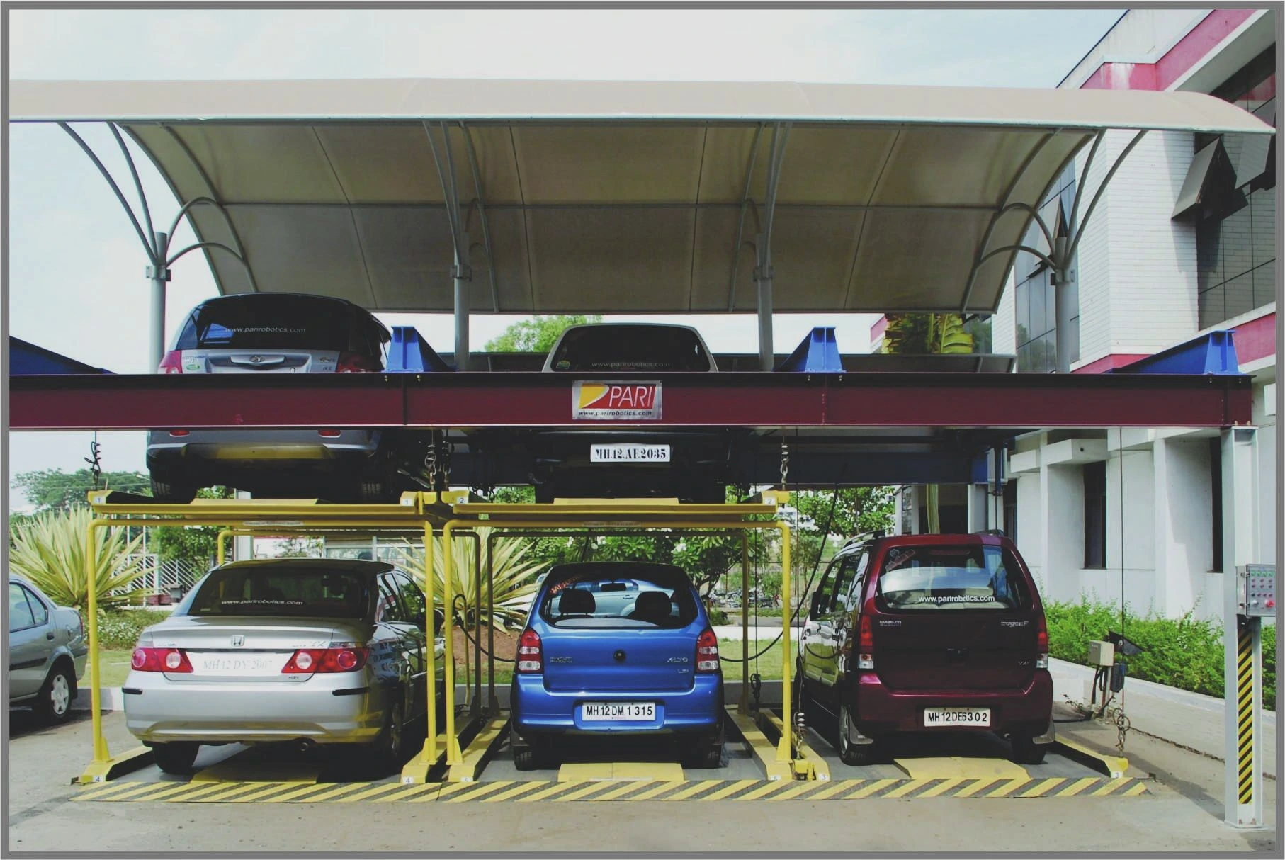customized multi level car parking system