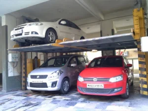 application of cantilever parking